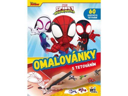 3861-8 Omalovánky s tetováním Spidey