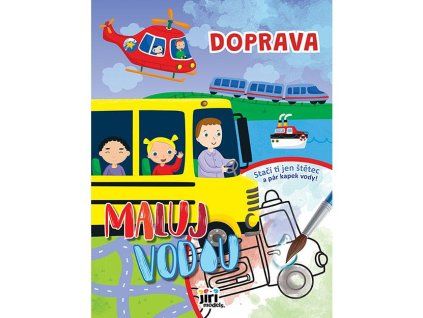 4077-2 Maluj vodou A4 Doprava