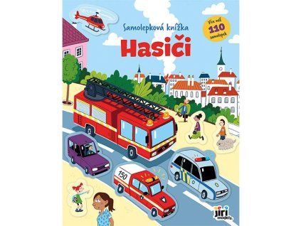 4092-5 Samolepková knížka Hasiči