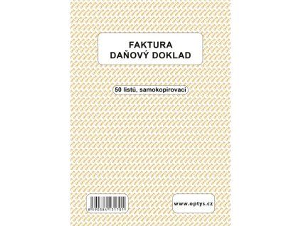 1317 Faktura, A5,50 listů, samoprop.