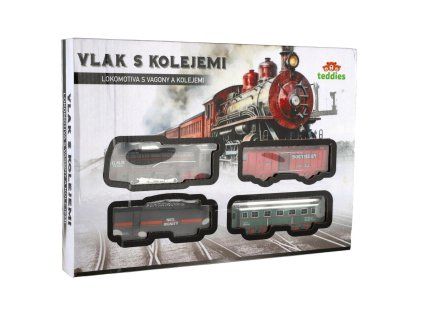 VLAK + 3 VAGÓNY S KOLEJEMI NA BATERIE V KR   800701