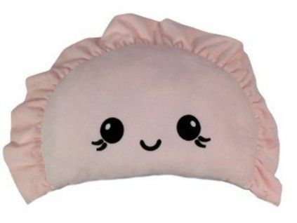 POLŠTÁŘEK KNEDLÍČEK RŮŽOVÝ 35CM  P3480