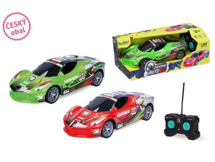 AUTO R/C 19CM SVĚTELNÉ EFEKTY MIX BAREV  W049875