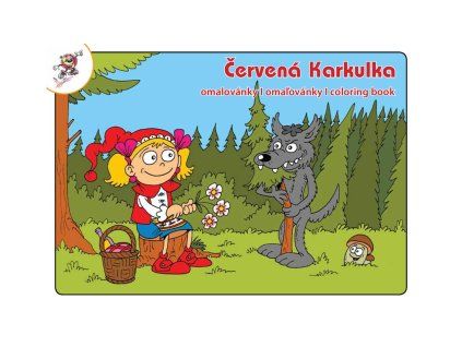 PO2219 OMALOVÁNKY ČERVENÁ KARKULKA