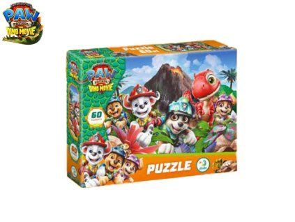 PUZZLE PAW PATROL: THE DINO MOVIE 60 DÍLKŮ  37244