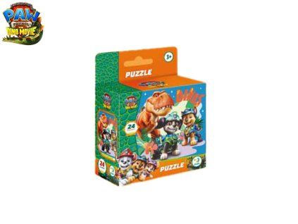 PUZZLE PAW PATROL: THE DINO MOVIE T-REX 24 DÍLKŮ  37249