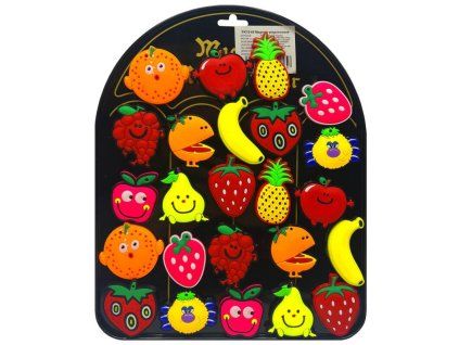 MAGNETY DEKORAČNÍ GUMOVÉ OVOCE PK19-66