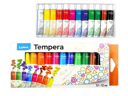 TEMPEROVÉ BARVY 12KS 12ML E330256