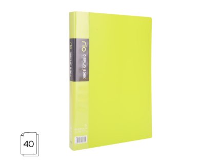 KATALOGOVÁ KNIHA 40L 24MM ZELENÁ I255296
