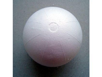Koule aranžovací polystyrenová plná d10cm 45005