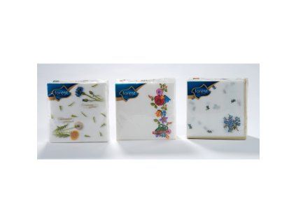 Ubrousky Virág 33x33cm 1vrstvé  341014