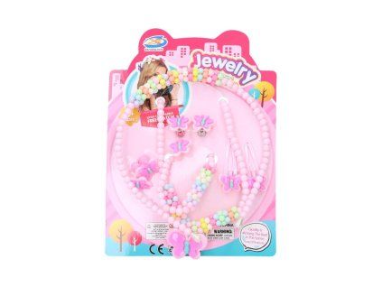 MÓDNÍ SET KORÁLE + ČELENKA + DOPLŇKY  W114617