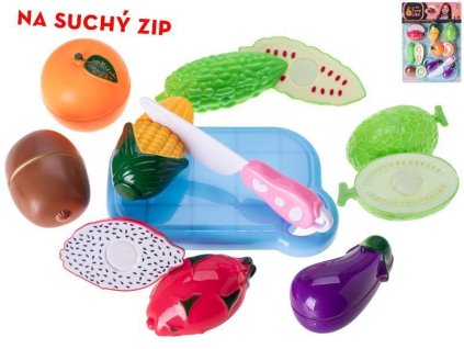 SADA OVOCE A ZELENINY NA SUCHÝ ZIP 16KS NA KARTĚ   81423