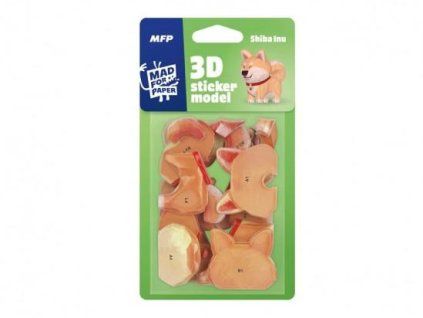 LEPÍCÍ MODEL 3D WOBBLER SHIBA INU 1043026