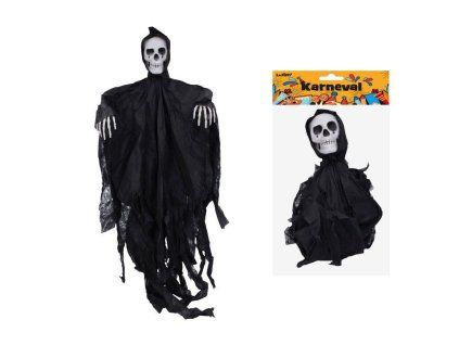 DEKORACE HALLOWEEN KOSTLIVEC NA ZAVĚŠENÍ 90X55CM   W061231