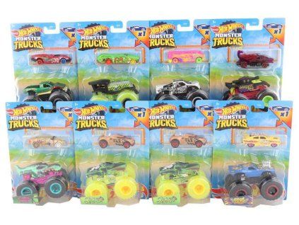 HOT WHEELS MONSTER TRUCKS 1:64 S ANGLIČÁKEM  GRH81   6904888/4888