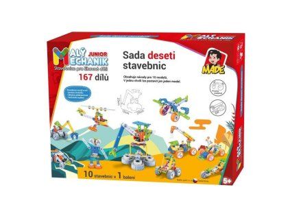 KREATIVNÍ STAVEBNICE 10V1 167DÍLKŮ PLAST  32397