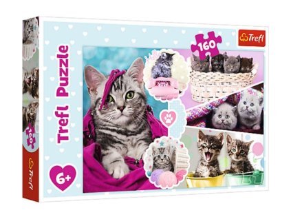 PUZZLE ROZTOMILÁ KOŤATA 160D  89115371