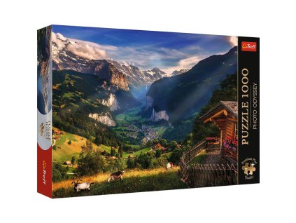 PUZZLE PREMIUM PLUS - PHOTO ODYSSEY: ÚDOLÍ LAUTERBRUNNEN 1000D  89010821