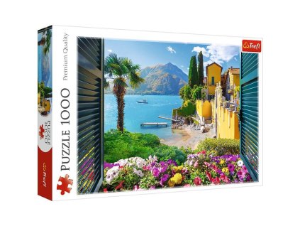 PUZZLE 1000D VÝHLED NA JEZERO COMO  89010951