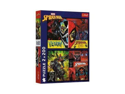 PUZZLE 2V1 SPIDER-MAN VE DNE V NOCI 2X200D  89013314