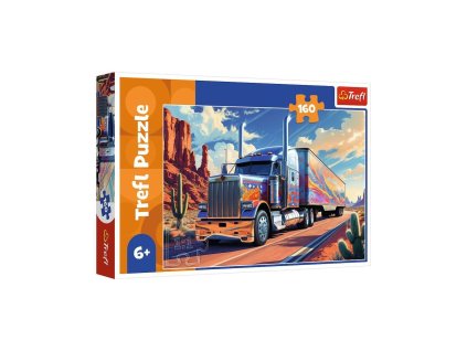 PUZZLE KAMION NA CESTĚ 160D  89015413