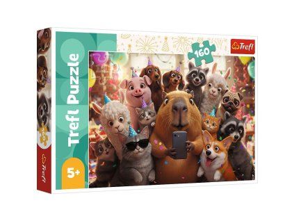 PUZZLE KAPYBARA SELFIE 160D  89015444