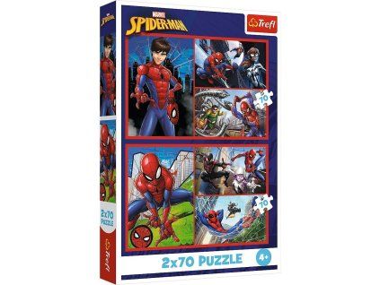 PUZZLE 2V1 SPIDERMAN 2X70D  89034443