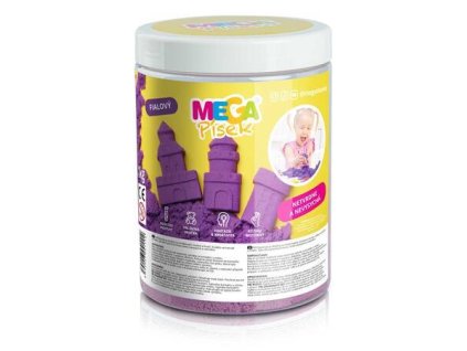 MEGA PÍSEK KINETICKÝ FIALOVÝ 1KG   BUB259