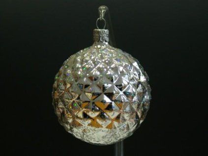 DISCO KOULE STŘÍBRNÁ 6KS 8CM 00470-69196