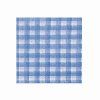 Ubrousky 1vrstvé Káro 33x33cm 100ks 19.70553 modré