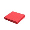 Ubrousky 33x33cm 3vrstvé 20ks červené 236003, 19.70701
