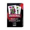 1713 KARTY MARIÁŠ DVOUHLAVÝ PAPÍROVÁ KRABIČKA KRAJKA